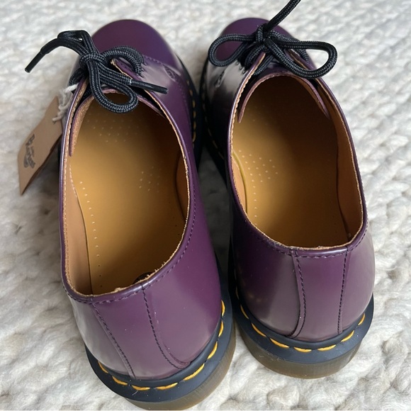 Dr. Air Walk Martens Purple Leather Shoes | 11m / 12.5w - Picture 8 of 8